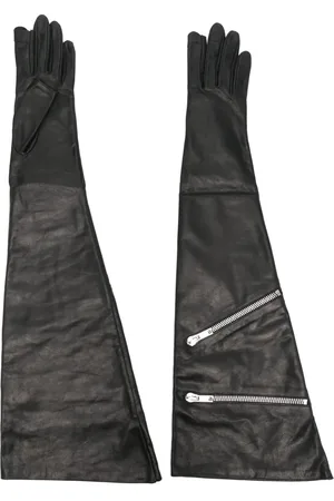 Rick Owens Zip-detailed gloves