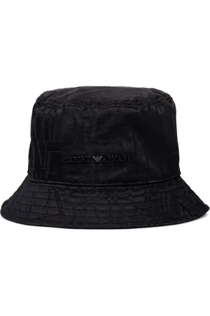 Emporio Armani Logo-lettering bucket hat
