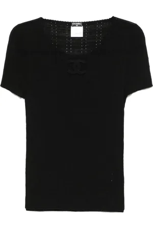 CHANEL 2009 logo T-shirt