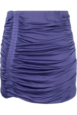 GAUGE81 High-waist ruched miniskirt
