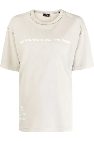 MAUNA KEA Slogan-print stonewashed T-shirt