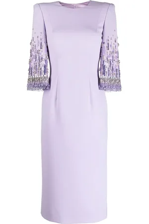 Jenny Packham Bergman embellished midi dress