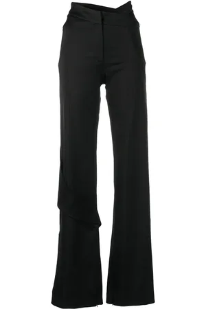 HELIOT EMIL Asymmetric wide-leg trousers