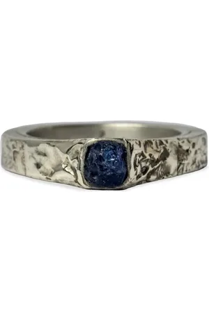 PARTS OF FOUR 10kt gold-fused sterling tanzanite ring