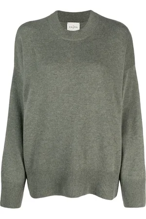 LE KASHA M??lange-effect crew-neck cashmere jumper