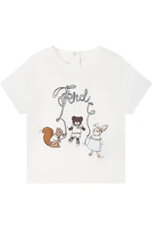 Fendi Graphic-print short-sleeve T-shirt