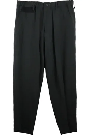 YOHJI YAMAMOTO Tapered linen trousers