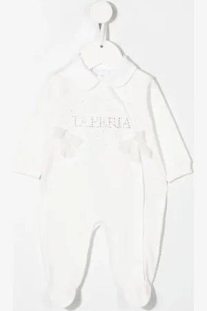La Perla Logo-embellished babygrow set