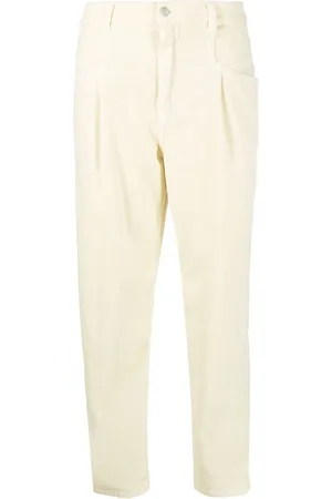 Closed High-waist tapered trousers