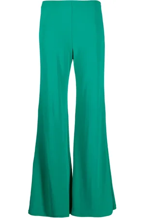 Alberta Ferretti High-waisted flared trousers