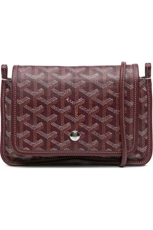 GOYARD 2019 Goyardine Plumet Pocket Wallet crossbody bag