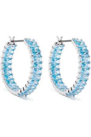 Swarovski Matrix hoop earrings