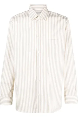 Golden Goose Striped cotton button-up shirt
