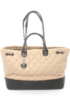 CHANEL 2014 diamond-quilted tote bag