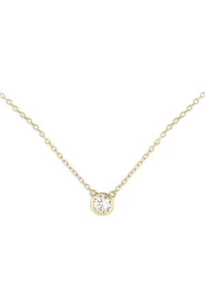 LB Exclusive 14K yellow diamond necklace