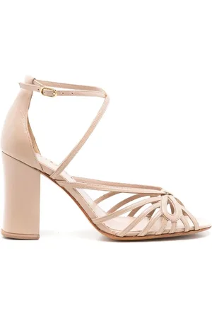 Sarah Chofakian Miuccia 75mm bow-detail sandals