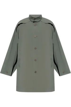 Issey Miyake Wing stand-collar mid-length coat