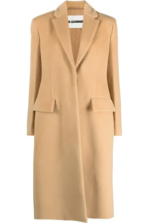 Jil Sander Virgin-wool single-breasted coat