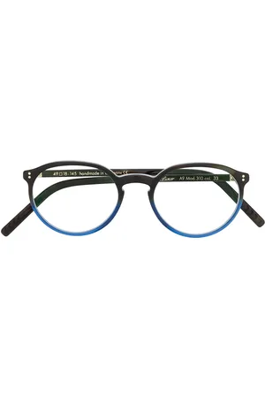 Lunor Gradient round-frame glasses