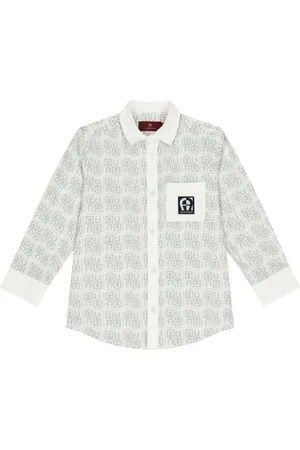 Aigner Logo-print button-up shirt
