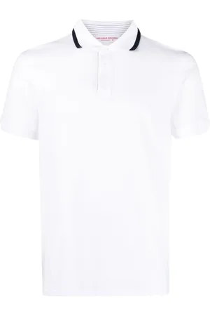 Orlebar Brown Dominic stripe-trim polo shirt