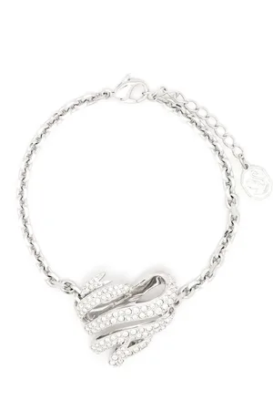Swarovski Volta heart-charm bracelet