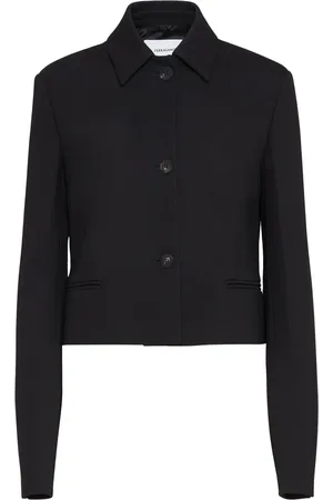 Salvatore Ferragamo Single-breasted cropped jacket