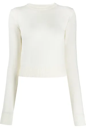 Jil Sander Cropped wool knit jumper