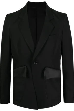 Sulvam Slash single-button blazer