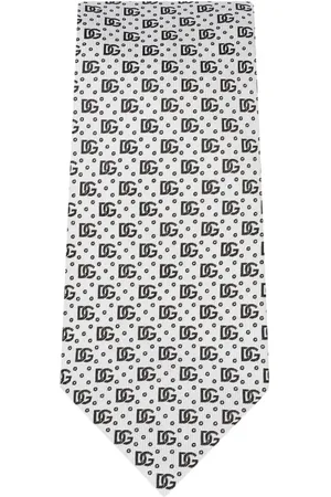 Dolce & Gabbana Logo-jacquard silk tie