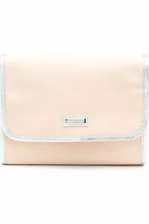 Sarah Chofakian Logo-plaque necessaire bag