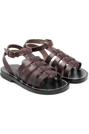 BONPOINT Open-toe buckle-fastening sandals
