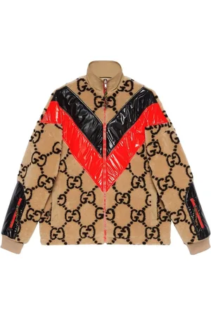 Gucci GG wool jersey zip jacket