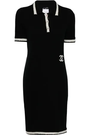 CHANEL 2004 short-sleeves dress