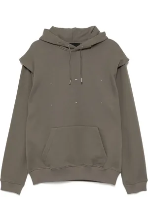 HELIOT EMIL Logo print hoodie