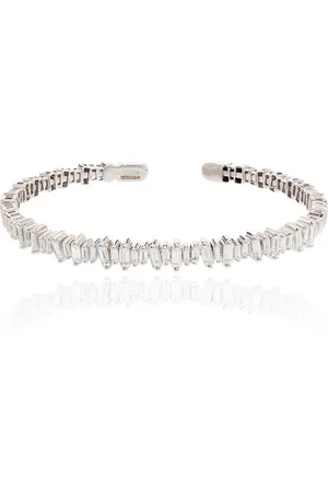 Suzanne Kalan Classic Fireworks 18kt white gold bracelet