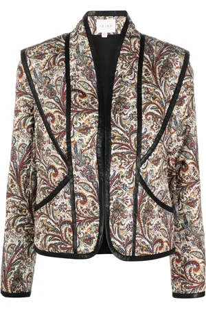 IXIAH Carnelian paisley-print jacket