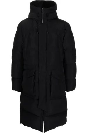 HERNO Panelled down mid coat
