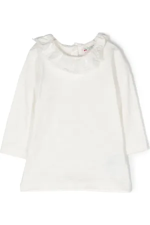 BONPOINT Billa ruffled-collar t-shirt