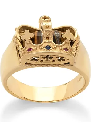 Dolce & Gabbana 18kt yellow crown ring