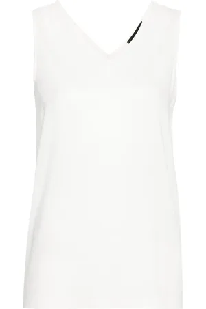 Fabiana Filippi Georgette-crepe top