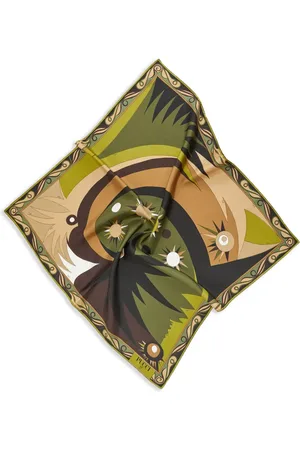 Puccini Stella-print silk scarf