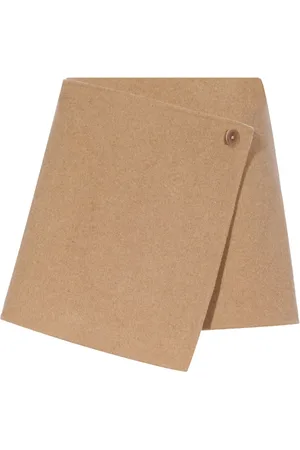 Proenza Schouler Melton wrap reversible skirt