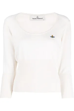 Vivienne Westwood Orb-embroidered knitted jumper