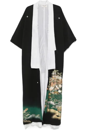 A.N.G.E.L.O. Vintage Cult 1970s illustration-print kimono