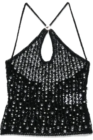 COPERNI Beaded knitted top