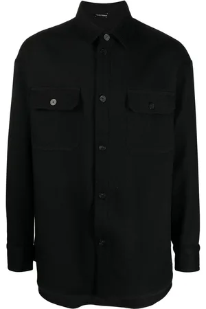 Emporio Armani Woollen shirt jacket