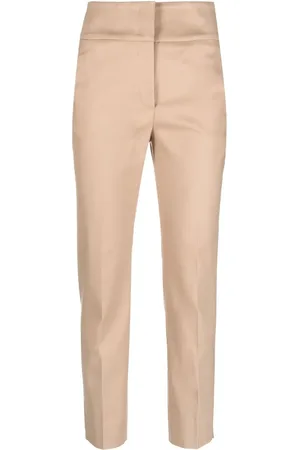 PESERICO SIGN Slim-fit cropped trousers