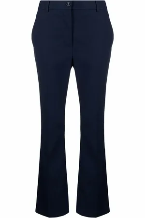 Moschino High-rise flared trousers