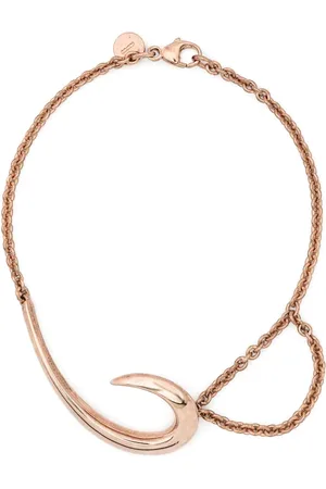 SHAUN LEANE 18kt rose gold vermeil Hook bracelet